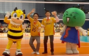 バレーボールチーム「ジェイテクトSTINGS愛知」2025-26大同生命SV.LEAGUE MEN 徳島ホームゲームの画像01