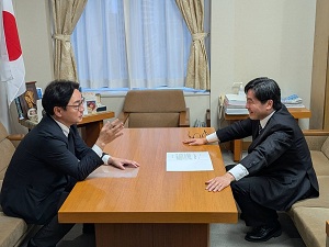 合田哲雄 文部科学省高等教育局長へ「学びの多様化学校」の整備に関する要望の画像01