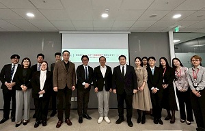 面会 チョ・ジュンソク イースター航空(株)代表理事 他 および オ・ギュシク LFフード会長、キム・ミンジョン 同代表取締役社長 他の画像01