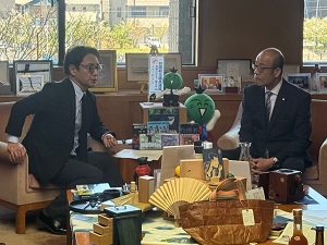 面会 坂口 茂 輪島市長の画像01