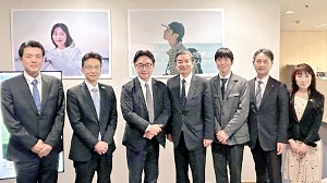 面会 山本博司 （公財） 日本財団アドバイザー、三並 智 (特非)とくしま障がい者就労支援協議会理事長 他の画像01