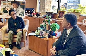 面会 山倉良輔 在ベリーズ日本国大使の画像01