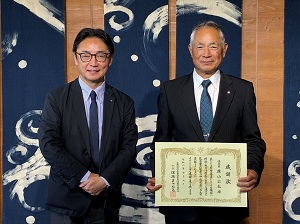 面会 鹿山公弘 徳島県代表監査委員の画像01
