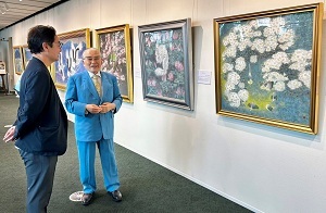 阿波銀行創業130周年記念 藤島博文展の画像01