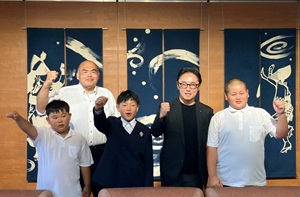 面会 わんぱく相撲徳島県代表チーム 他(第41回わんぱく相撲全国大会出場報告)の画像01