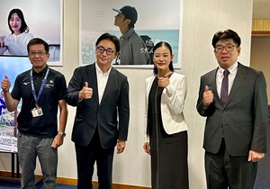 面会 尾形恵吾 (公社)日本ボウリング場協会業務執行理事、森 尚子 同業務執行理事 の画像01