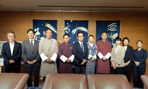 面会 カルマ・ガレイ ブータン王国内務省地方自治災害管理局長 他の画像01