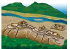 一宮城跡の復元イラスト