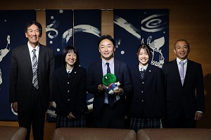 面会：徳島県立鳴門高等学校 女子陸上競技部の写真