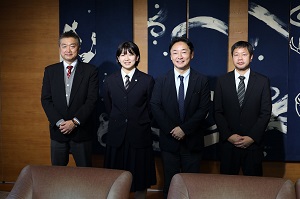 面会：徳島県立富岡東高等学校 女子バスケットボール部の写真