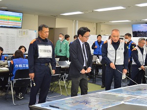 令和5年度 徳島県災害図上訓練の写真1