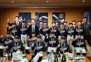 面会：中学生硬式野球チーム 藍住リトルシニアの写真