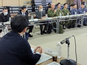 令和5年度第2回徳島県危機管理総合調整会議の写真1