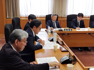 「徳島新未来創生総合計画」今年度の実施方針について関係部局と協議の写真1