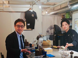 面会：a Tempo 神戸住吉 オーナーシェフ小山悠太氏の写真1