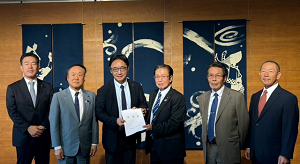 面会：一般社団法人徳島県猟友会 久川治次郎会長他の写真1