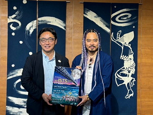 面会：阿波とくしま観光大使 ケント・モリ氏他の写真