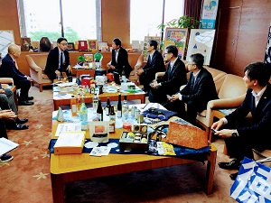 面会：後藤由成 西日本高速道路株式会社四国支社長他の写真1