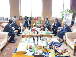 面会：夏見良宏 国際ロータリー第2670地区 2024-2025年度ガバナー他の写真