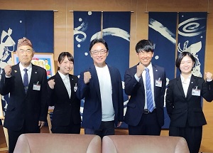 2024年度JICA海外協力隊1次隊 日髙のり子氏、篠原果寿氏、澤口光資郎氏、多田朱里氏他の写真1
