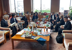 面会：後藤政郎 本州四国連絡高速道路(株)代表取締役社長他の写真2