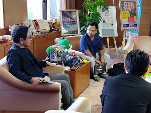 面会：藍谷鋼一郎 テキサスA&M大学建築学部准教授の写真1