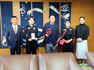 面会：禅心館 澤田真帆 選手、喜多谷彩葉 選手他の写真