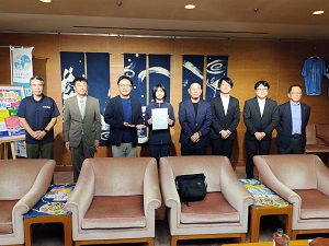 面会：徳島県山岳連盟 西川美愛選手他の写真1