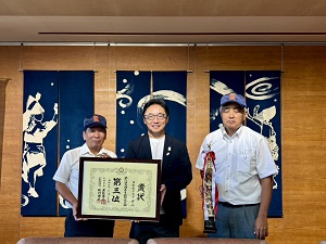 面会：日和佐クラブ 菖蒲孝弘 選手、福井秀明 選手