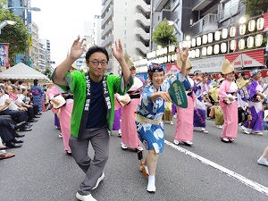 視察：第65回東京高円寺阿波おどり及び第38回南越谷阿波踊り