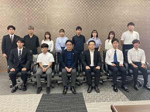 徳島大学医学部「地域枠」1年生との意見交換会の写真3