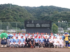 四国アイランドリーグ plus2024 トリドール杯チャンピオンシップ第1戦「徳島県民応援デー」の写真1