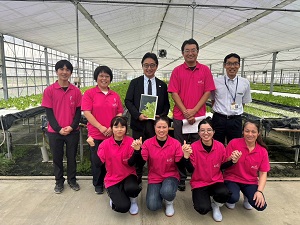 視察：株式会社カネイファームの写真1