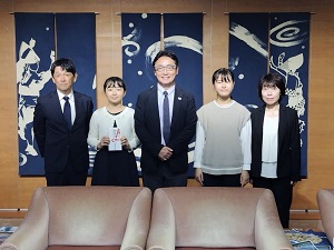 面会：徳島市城東小学校の写真1