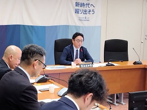 全国港湾知事協議会および意見交換会の写真1