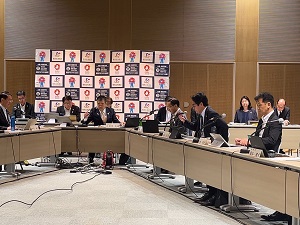 関西広域連合委員会および近畿ブロック知事会議の写真