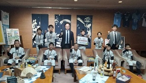 面会：喜来キラーズスポーツ少年団の写真