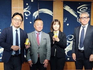 面会：近藤健太郎 キリンビール(株)四国支社長他の写真