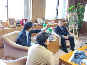 面会：大西健丞 NPO法人ピースウィンズ・ジャパン 代表理事他の写真