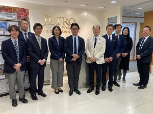  ジェトロ・香港事務所および香港貿易発展局 訪問