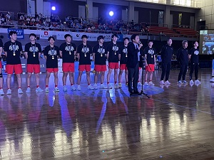 RISINGS徳島優勝報告会の写真