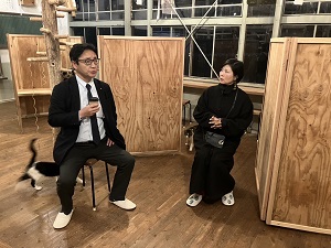 視察：廃校再生施設「注文の多い誘眠店」の写真