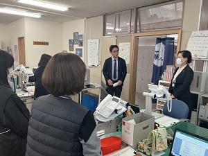 視察：徳島県美馬保健所及び西部こども女性相談センターの写真