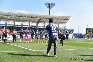 2025明治安田J2リーグ徳島ヴォルディスホーム開幕戦キックインセレモニーの写真