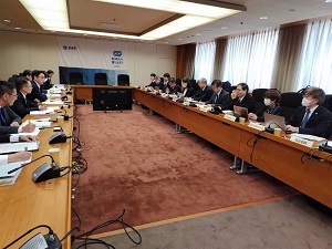 面会：日本弁護士連合会貧困問題対策本部の写真