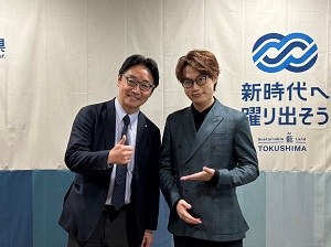 面会：ピアニスト石井琢磨氏の写真