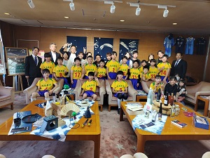 面会：北島童夢ドッジボールクラブの写真