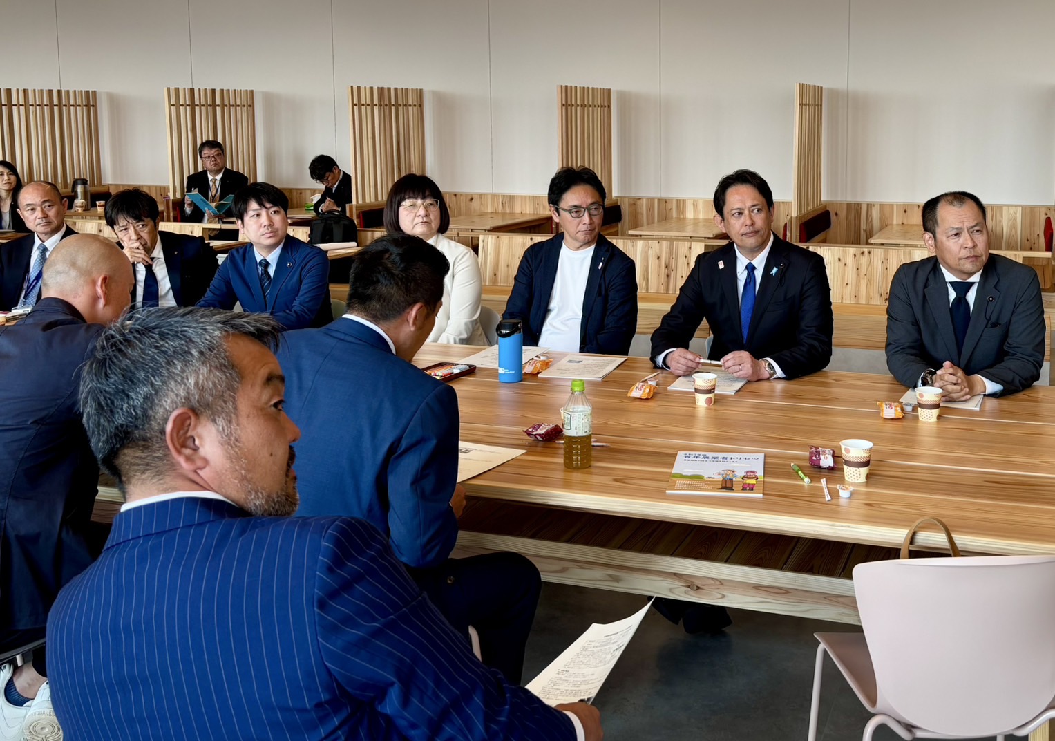 面会：廣岡希龍氏・藤原昌樹氏 他の写真