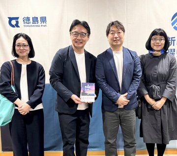 面会：直木賞作家 伊与原新氏の画像01