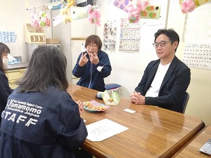 地域活動支援センターやまもも視察の画像01